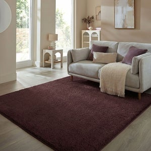 Sheen Shaggy Square Rug