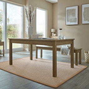 Sisal Look Border Easy Care Rug