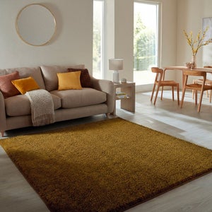 Sheen Shaggy Square Rug