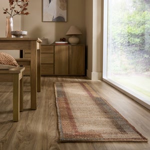 Dua Border Jute Runner