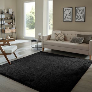 Sheen Shaggy Square Rug