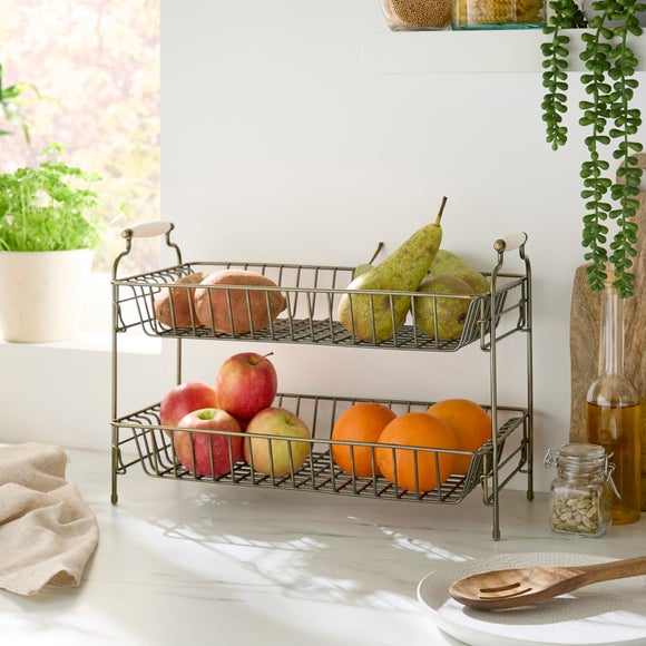Wire Stackable Storage Basket