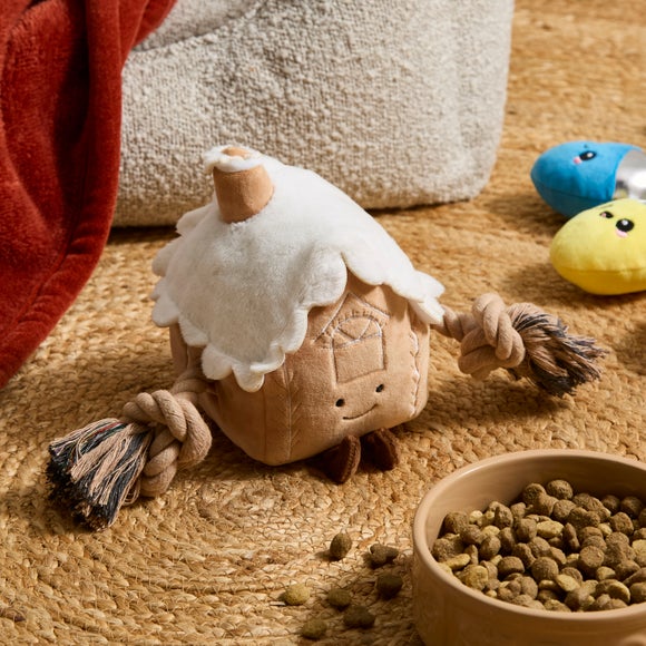 Gingerbread Dog Toy