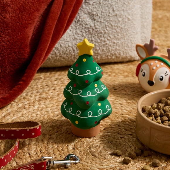 Christmas Tree Latex Dog Toy