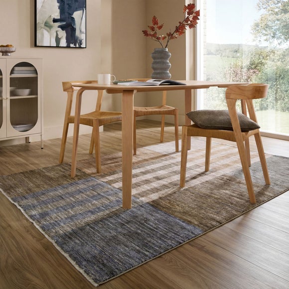 Ace Geometric Striped Rug
