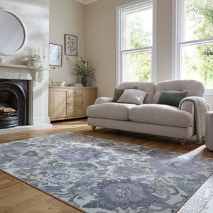 Amberley Floral Washable Rug
