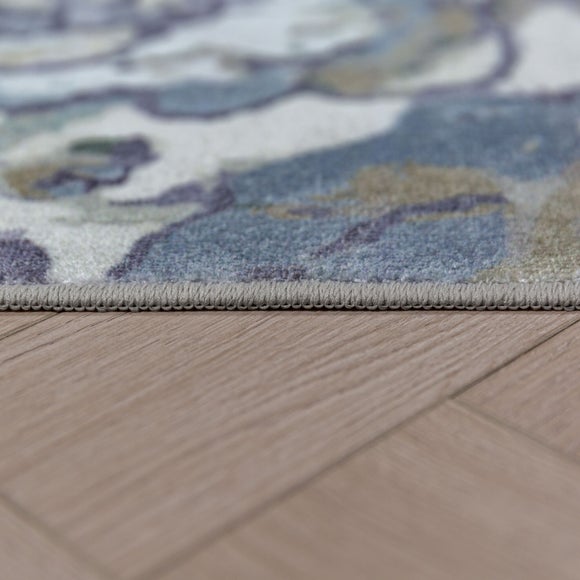 Photo 4 of Amberley Floral Washable Rug