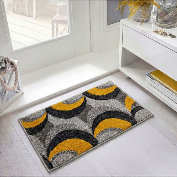 Mirage Demi Abstract Curve Doormat