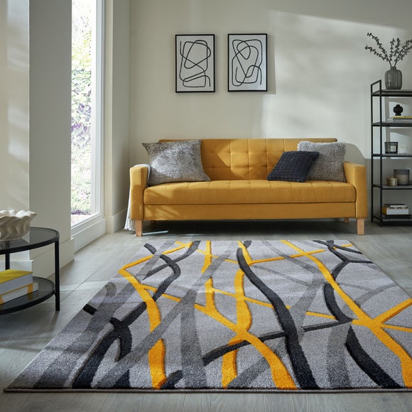 View Mirage Reeds Abstract Wave Rug View Mirage Reeds Abstract Wave Rug