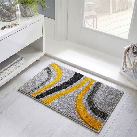 Mirage Flow Abstract Swirl Doormat