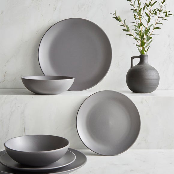 Stoneware 6 Piece Dinner Set