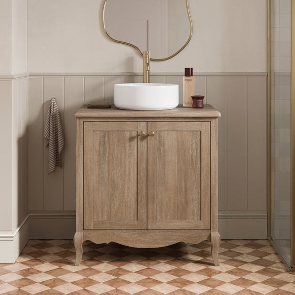 View Giselle Vanity Unit- Mango Wood View Giselle Vanity Unit- Mango Wood