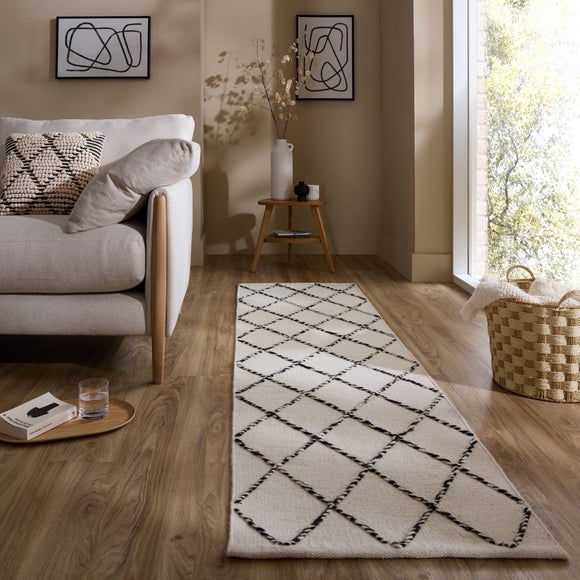 Seb Diamond Wool Runner