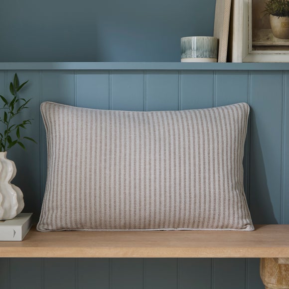 View Churchgate Herringbone Striped Rectangle Cushion View Churchgate Herringbone Striped Rectangle Cushion