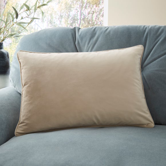 View Recycled Velour Rectangle Cushion Cover View Recycled Velour Rectangle Cushion Cover
