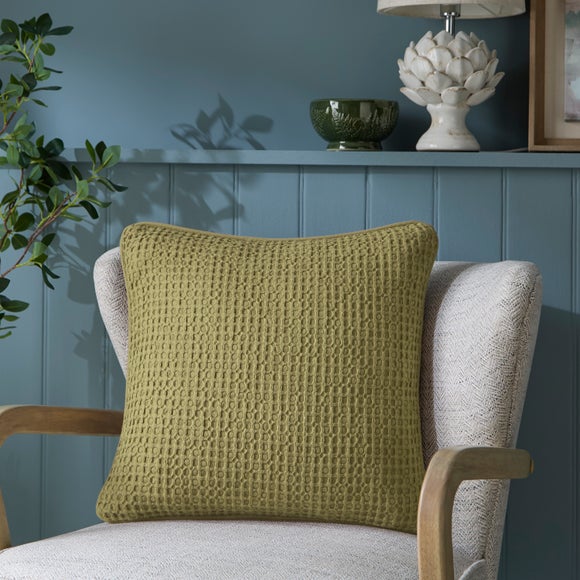 View Smart Waffle Square Cushion Cover View Smart Waffle Square Cushion Cover