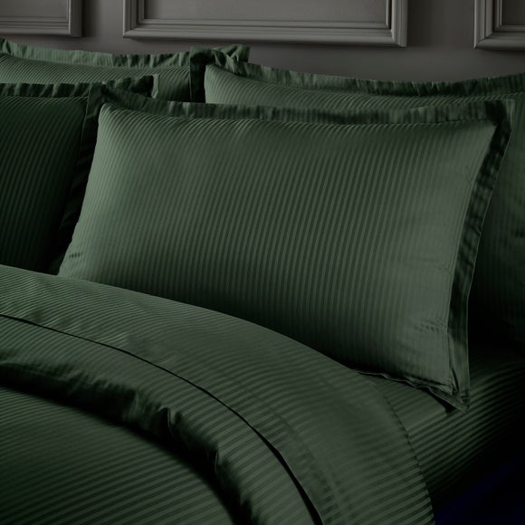 View Hotel Cotton Stripe 400 Thread Count Flat Sheet View Hotel Cotton Stripe 400 Thread Count Flat Sheet