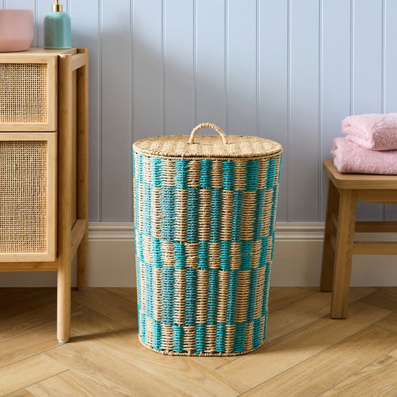 Paper Rope Laundry Basket