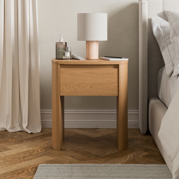 View Stevie Compact 1 Drawer Bedside Table View Stevie Compact 1 Drawer Bedside Table