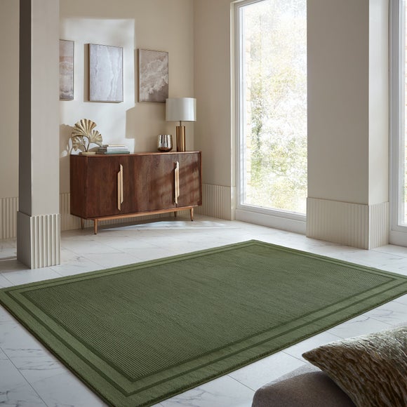 Coraline Border Washable Rug