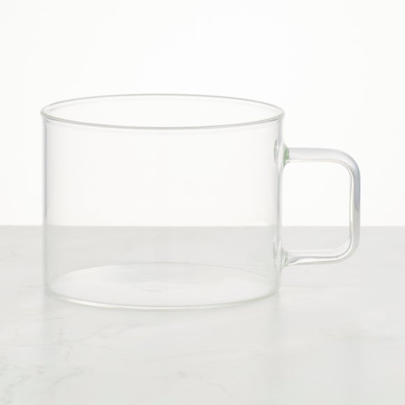 View Essentials Large Borosilicate Glass Mug View Essentials Large Borosilicate Glass Mug