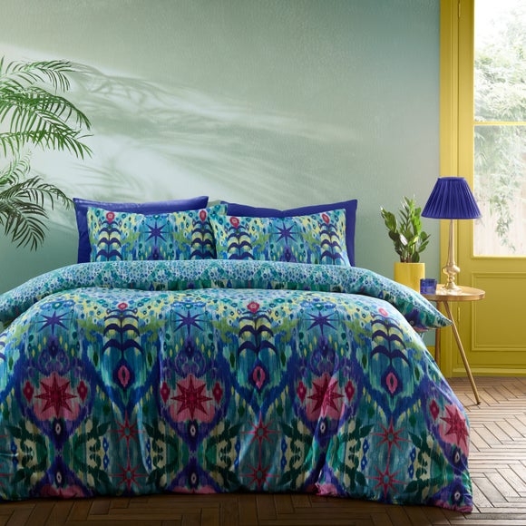 Matthew Williamson Ikat 100% Cotton Duvet Cover & Pillowcase Set