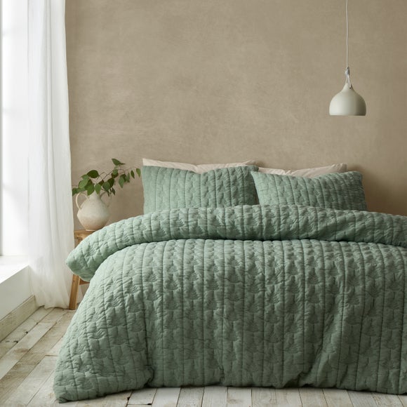 Pineapple Elephant Tamba Leaf Duvet Cover & Pillowcase Set