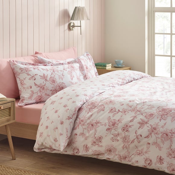 Catherine Lansfield Mirabelle Polycotton Duvet Cover & Pillowcase Set