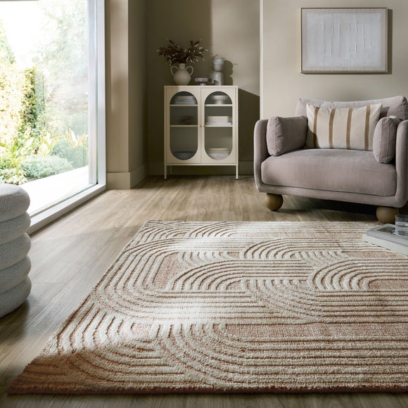 Interlock Geometric Rug