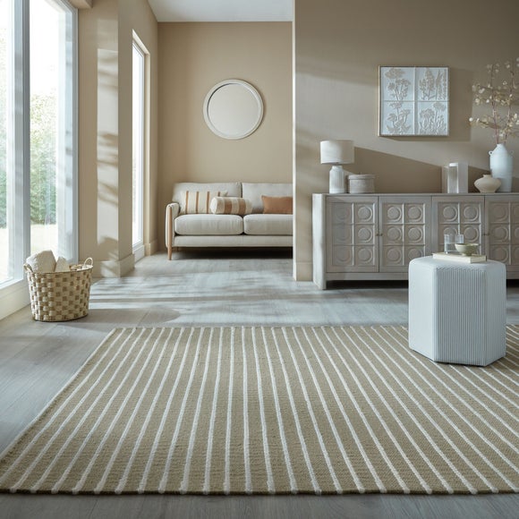 View Seb Striped Wool Rug View Seb Striped Wool Rug