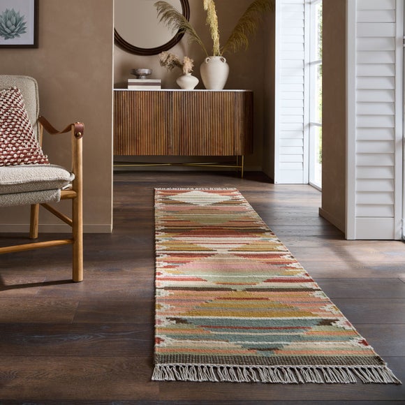 Tana Diamond Wool Runner