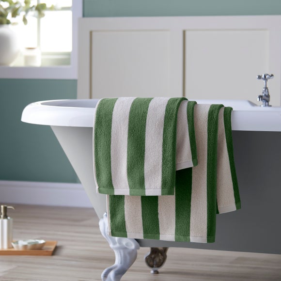 View Beatrice Stripe Yarn Dye Cotton Towel