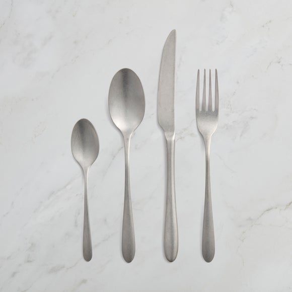Churchgate Ashwell 16 Piece Silver Cutlery Set