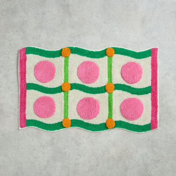 Yinka Ilori Sweet Flows Bath Mat