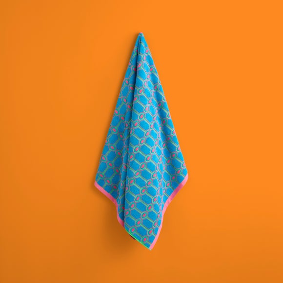 Yinka Ilori Symmetrical Stems Cotton Towel