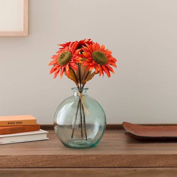 Photo of artificial sundried sunflower stems