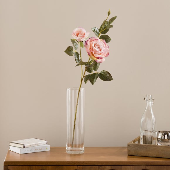Artificial Premium Lilac Rose Spray