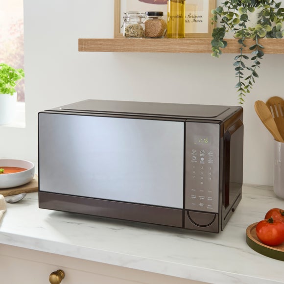 20L 800W Stainless Steel Microwave