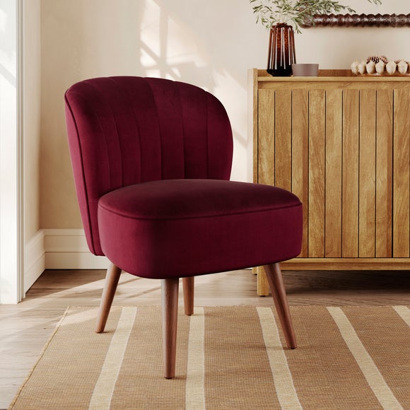 Colette Velvet Accent Chair