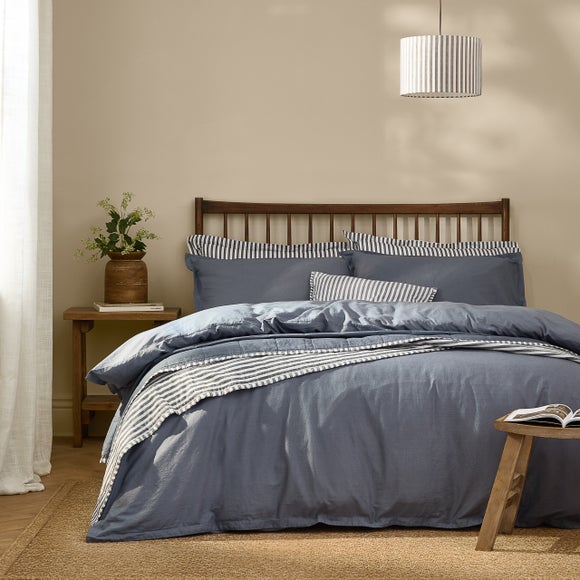 Yard Hebden Washed Cotton Duvet Cover & Pillowcase Set
