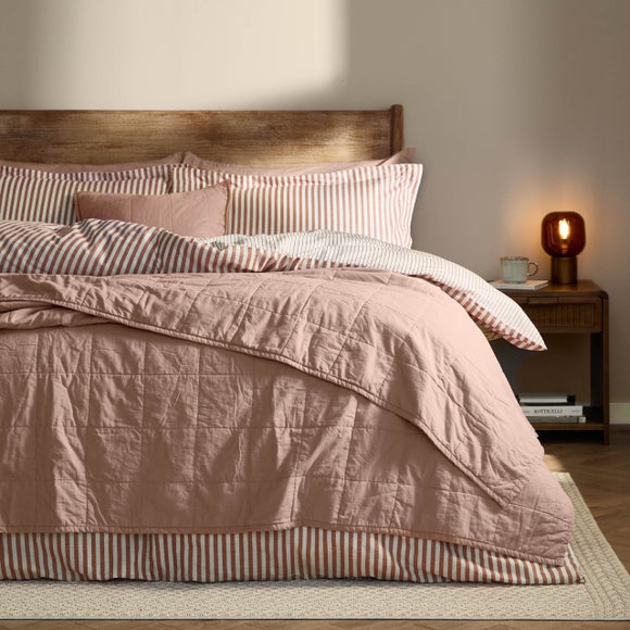 Yard Hebden Washed Cotton Bedspread