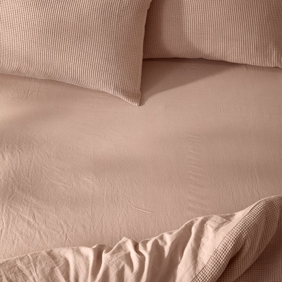 Yard Hebden Washed Cotton Fitted Sheet