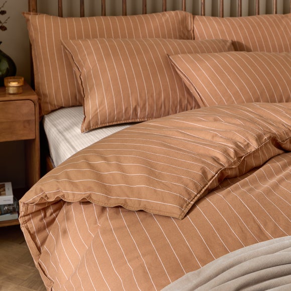 Photo 2 of Yard Linear 100 Cotton Duvet Cover & Pillowcase Set Photo 2 of Yard Linear 100 Cotton Duvet Cover & Pillowcase Set