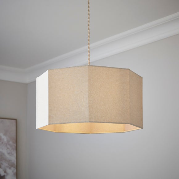 Luna Octagon Easy Fit Lamp Shade