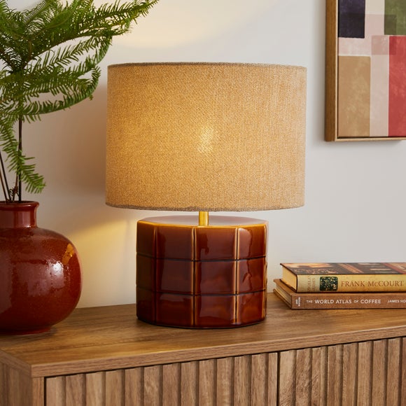View Maddie Tile Chunky Table Lamp View Maddie Tile Chunky Table Lamp