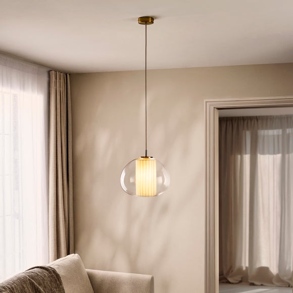 Photo of harnell gold adjustable pendant light