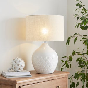 Ceramic Country Table Lamp