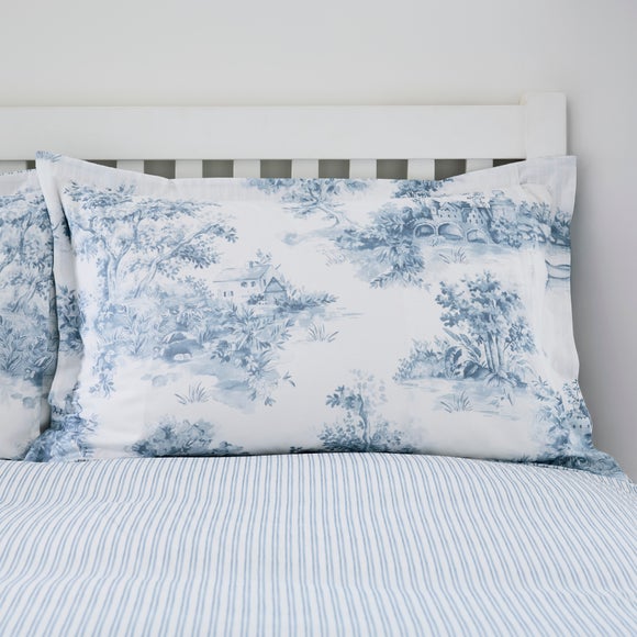Toile Scene 100% Cotton Oxford Pillowcase