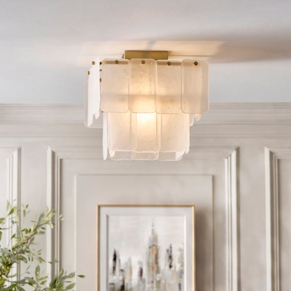 View Everly 2 Tier Flush Ceiling Light View Everly 2 Tier Flush Ceiling Light