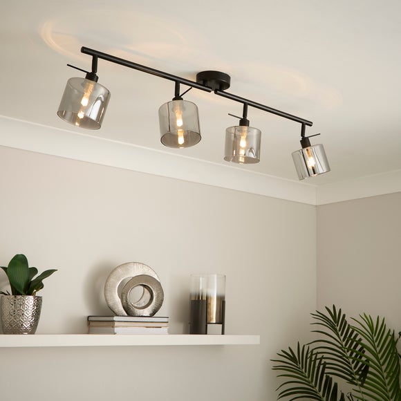 Erin 4 Light Adjustable Semi Flush Spotlight Bar